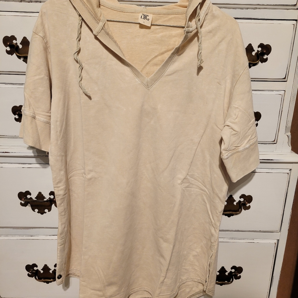 Mineral washed hoodie